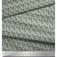 thumbnail image 2 of Soimoi Poly Georgette Fabric Dot & Triangle Shirting Print Fabric by The Yard 42 Inch Wide, 2 of 3