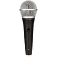 thumbnail image 3 of Shure PGA48 Dynamic Microphone - Handheld Mic for Vocals with Cardioid Pick-up Pattern, Discrete On/Off Switch, 3-pin XLR Connector, 15' XLR-to-QTR C, 3 of 4