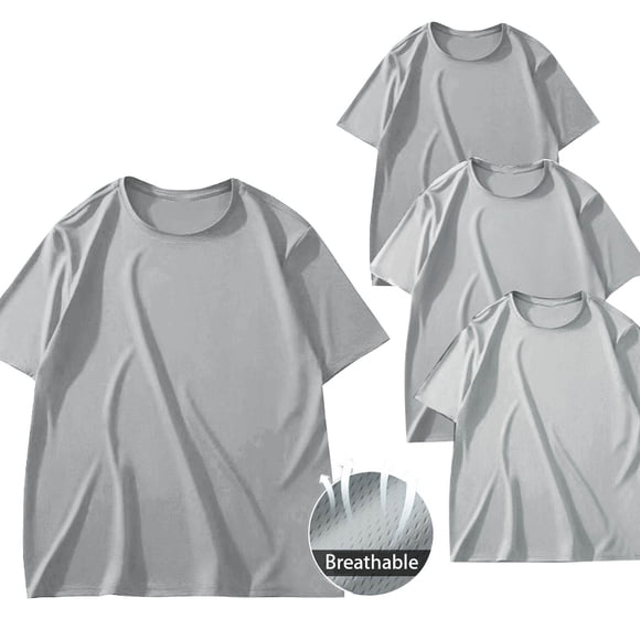 Clearance Horkkom Mens T Shirt 3 Pack Soft Plain Tshirts for Men Cool Crew Neck Casual Basic Tee Shirt Undershirt