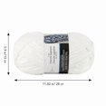 thumbnail image 3 of Fil chenille blanc confortable de MAINSTAYS, 3 of 3