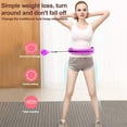 thumbnail image 3 of DAMAIE Smart Hula Hoop with Auto-Spinning Hoop,360 Degrees Massage No Fall with Soft Gravity Ball for Adults Thin Waist for Home Workout,Weight Loss,Keep Fit, 3 of 8