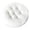 White, variant on Dining Room Chairs Circular Plush Seat Cushion, 17.7X17.7In White Polyester Winter Cushion Outdoor Seat Cushions for Home Study Office Dormitory