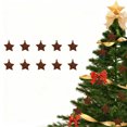 thumbnail image 1 of PEONAVET Wrought Iron Bell Pendant 10pcs Christmas Decoration Pendant, 1 of 6
