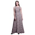thumbnail image 1 of Bimba Robe Longue Débardeur Maxi pour Femme à Col Rond Imprimée, Robe de Soirée - Très Petit, 1 of 6