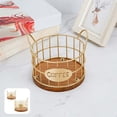 thumbnail image 1 of Amzcrzy Coffee Bar Accessories Storage Basket Coffee Capsule Storage Basket Iron Desktop Table Storage Basket Kitchen Coffee Storage Basket Tea Bag Organizer Coffee Organizer Station, 1 of 7