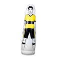 thumbnail image 2 of S SERENABLE Inflatable Football Training Dummy Accessory Football Trainer Tumbler Adults Yellow, 2 of 9