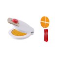 thumbnail image 4 of Kids Kitchen Toys Wooden Simulation Kitchen Toys Cooking Utensils Toys Pancake Machine Set (White), 4 of 8