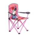 thumbnail image 3 of Danawares Minnie Mouse Youth Camping Chair with Cup Holder - Polyester, 3 of 7