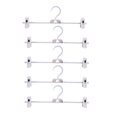 thumbnail image 2 of 5Pcs en Plastique Réglable Pantalon Clip Créatif Pantalon Séchage Rack Cintre à la Maison, 2 of 6