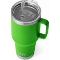 thumbnail image 1 of YETI Rambler Tasse en Paille 35 oz, Isolée sous Vide, Acier Inoxydable, Vert Auvent, 1 of 8