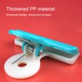 thumbnail image 2 of thinsony 16 Pieces Bag Chip Clips Heavy-Duty Food Binder Plastic Paper Clamp Spring Organizer Bill Note Fold Dorm Office Yellow L, 2 of 9