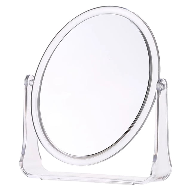 TIELUTT Vanity Mi Rror Round Double Makeup Mi Rror Clear 7X Magnifying Mi Rror with Stand 360° Swivel Christmas Decorations Bundle Mailbox Ornament Christmas Decorations and Daughter Ornament Chicken