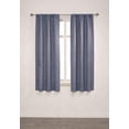 thumbnail image 1 of Mainstays Chambray Blackout 63" Window Curtains Panel Pair, 1 of 3