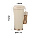 thumbnail image 3 of weibbin Water Cups for Adults - 304 Stainless Steel Straw Water Cup With Carry Rope Convenient Coffee Vacuum Cup, 3 of 6