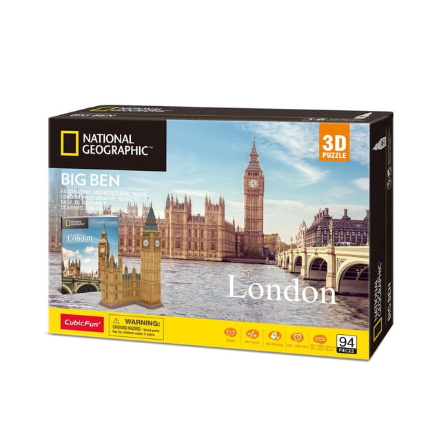 National Geographic 3D Puzzle: Big Ben
