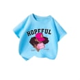 thumbnail image 1 of T-shirts pour Préadolescentes, T-Shirt Mignon à Motif pour Tout-Petites, T-Shirt à Manches Courtes à Col Rond, Vêtements d'Été pour Fille, Vêtements pour Enfants, Filles 11-12 Ans, Tenue pour Fille, 1 of 3