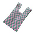thumbnail image 3 of Xingzhi Women Handbag Tote Grid Pattern Shoulder Bag for Females Summer Pink Green, 3 of 8