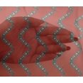 thumbnail image 5 of oneOone Viscose Chiffon Red Fabric Block Sewing Craft Projects Fabric Prints By Yard 42 Inch Wide-V8, 5 of 5