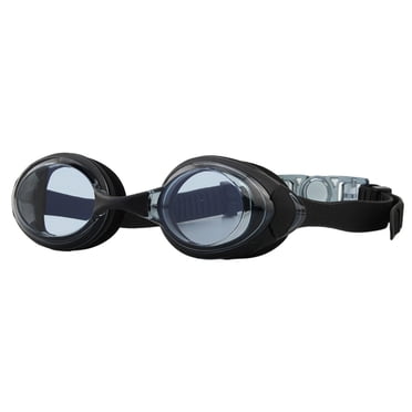 Adult Training Googles, Swim Goggles Anti-Fog UV Protection Mirrored Adult Swim Goggles, Swimming Glasses - Cool black