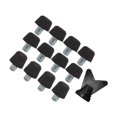 thumbnail image 4 of ZLight Football Shoe Spikes Replacement Football Boot Studs Nylon With Wrench For Soccer Cleats Rugby Enthusiasts Friends Black 8mm 11mm, 4 of 6