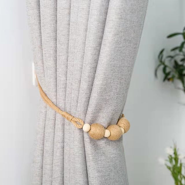Chmadoxn Home Decor, Curtain Tiebacks Ropes Boho Curtain Tiebacks Curtain Holdbacks For Wall Curtain Tiebacks Window Drape Tie Back With Hooks For Bedroom Wall Dining Decoration The curtain bands