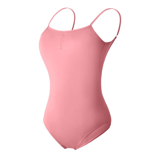 AherBiu Dancing Bodysuits for Women Sleeveless Backless Playsuits Stretchy Slim Comfy Soft Workout Rompers