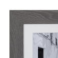 thumbnail image 3 of DesignOvation Museum 6" x 8" Matted to 4" x 6" Grey Picture Frame, 3 of 8