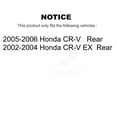 thumbnail image 2 of Kugel Rear Wheel Bearing 70-511029 for Car Honda CR-V, 2 of 10