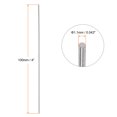 thumbnail image 2 of Unique Bargains 15 Packs 1.1mm x 100mm Haute Vitesse Acier (HSS) Rond Tige Bar DIY Stock Outil, 2 of 5