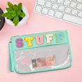 thumbnail image 4 of ZZkhGO Snack Storage Bag Transparent Zipper Bag, Handheld Makeup Bag Portable Waterproof Toiletries Organizer, Clear Travel Cosmetic Pouch for Snacks Makeup Accessories, 4 of 6