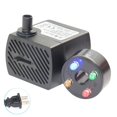 thumbnail image 2 of Submersible Water Pump with 4 LED Lights for Fountain Pool Garden Pond Pool With 4 LED Lights Fountain Pool Garden Pond Swimming Pool Submersible Water Pump Durable  US, 2 of 2