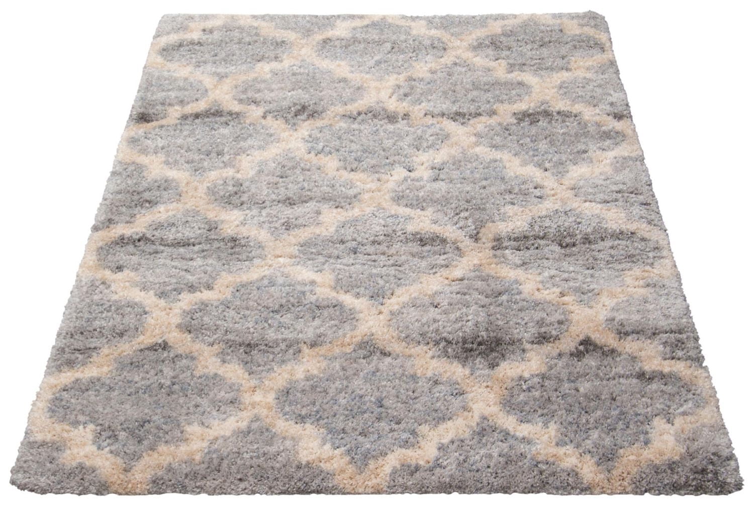 ECARPET Trellis Frise Moelleuse pour Chambre à Coucher