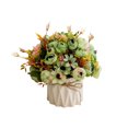 thumbnail image 2 of Boovnll Simulation Flower Set Ceramic Vase Rose Simulation Plant Pot Home Decoration Fake Flower Pot Fake Flowers Artificial Flowers, 2 of 6