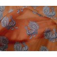 thumbnail image 4 of oneOone Silk Tabby Fabric Peacock Block Fabric Prints By Yard 42 Inch Wide, 4 of 4