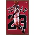 thumbnail image 1 of Michael Jordan - Jersey Wall Poster, 22.375" x 34" Framed, 1 of 4