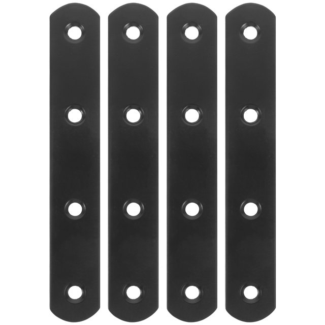 4pcs Straight Brackets Mending Plate Brackets Heavy Duty Joining Repairing Brackets