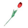thumbnail image 2 of Pretty Latex Real Touch Artificial Silk Tulip Flower Wedding Bouquet Home Décor, 2 of 8