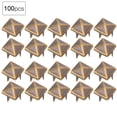 thumbnail image 3 of Rivet Bag Accessories Rivet For Leather 100 PCS 9MM Brass Copper Square Rivets Apparel Shoes Bag Accessories For Leather Decoration, 3 of 8