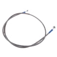 thumbnail image 3 of VONKY Motorcycle Brake Oil Hose Line Pipe Fitting Stainless Braided Steel Silver 140cm 1Set, 3 of 6