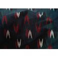 thumbnail image 4 of oneOone Cotton Silk Fabric Arrow Ikat Decor Fabric Printed BTY 42 Inch Wide, 4 of 4