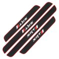 thumbnail image 1 of Door Sill Plate Protectors for Car Universal Door Entry Guards Sill Scuff Cover Panel Step Protector,Door Sill Plate Protectors for Car　, Welcome Pedal　Protector Cover,　Black 4pcs/Set,SRT, 1 of 4