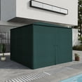 thumbnail image 2 of Outsunny 10' x 10' Universal Gazebo Sidewall Set with 4 Panels Slate Grey, 2 of 10