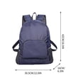 thumbnail image 1 of Ohufall Fluorescent Color Lightweight Foldable Backpack School Bag For Students Minimalism Style Travel Essentials Daypack, 1 of 4
