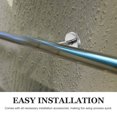 thumbnail image 4 of Shisuyan Stainless Steel Handrail Bracket Silver 1Set For Indoor Stairs, 4 of 9