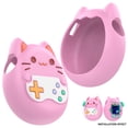 thumbnail image 1 of Pink Tamagotchi Protective Case Soft Silicone Cover With Tpu Screen Protector 360 Degree Protection For Electronic Pet Game Device Protective Cover, 1 of 4