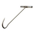 thumbnail image 1 of jifeng Meat Hook Kitchen Drain Cover Lifter Sewer Rigid Tool Hook Manhole Hook Tool 40cm, 1 of 9