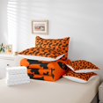 thumbnail image 5 of YST Ensemble de Douillette 7 Pcs Halloween Squelette, Grand Lit, Motif de Croix de Crâne, Polyester, 5 of 5