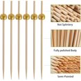 thumbnail image 2 of 200PCS Cocktail Picks, Natural Fancy Toothpicks for Appetizers, Wooden Ball, 2 of 8