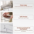 thumbnail image 3 of Fruit Basket for Kitchen Kitchen Counter Fruit Bowl 3-Layer Acrylic Fruit Basket with Service Bowl and Metal Bracket for Fruit and Vegetable Storage Bowls for Kitchen, 3 of 7
