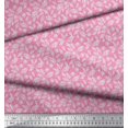 thumbnail image 2 of Soimoi Viscose Chiffon Fabric Dot & Leaves Printed Fabric 1 Yard 42 Inch Wide, 2 of 2